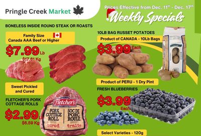 Pringle Creek Market Flyer December 11 to 17
