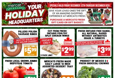 Mercato Fresh Flyer December 12 to 18