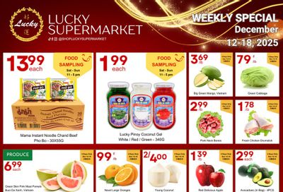 Lucky Supermarket (Surrey) Flyer December 12 to 18