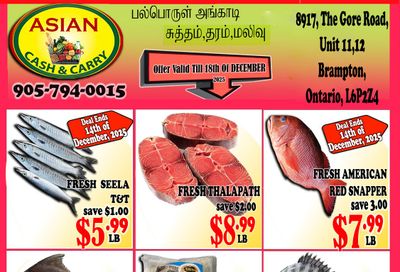 Asian Cash & Carry Flyer December 12 to 18