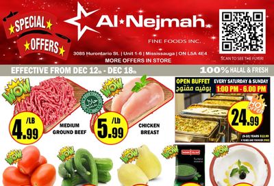 Alnejmah Fine Foods Inc. Flyer December 12 to 18