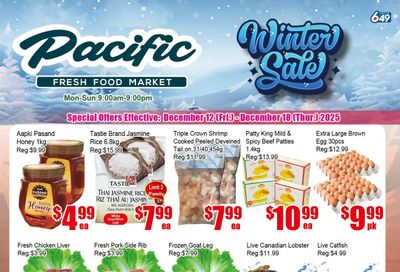 Pacific Fresh Food Market (Pickering) Flyer December 12 to 18