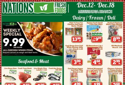 Nations Fresh Foods (Mississauga) Flyer December 12 to 18