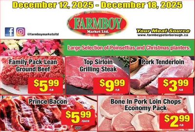 Farmboy Peterborough Flyer December 12 to 18