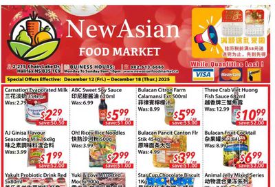 New Asian Food Market Flyer December 12 to 18