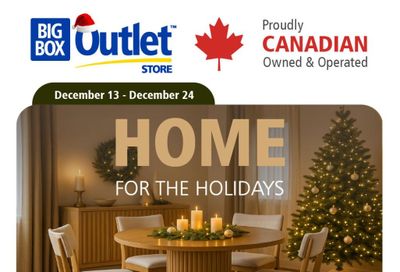 Big Box Outlet Store Flyer December 13 to 24