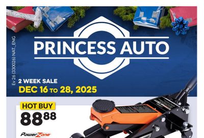 Princess Auto Flyer December 16 to 28