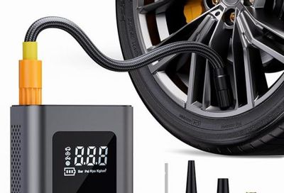 Amazon Canada Deals: Save 50% on Tire Inflator Portable Air Compressor, Using Promo Code + More
