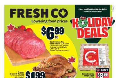 FreshCo (West) Flyer December 18 to 24