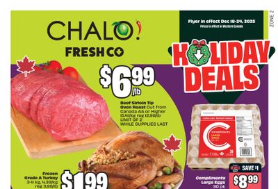 Chalo! FreshCo (West) Flyer December 18 to 24