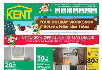 Kent Building Supplies Flyer December 18 to 24