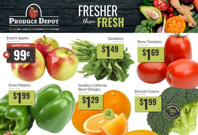 Produce Depot Flyer December 17 to 23