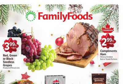 Family Foods Flyer December 18 to 31