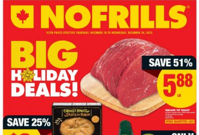 No Frills Ontario Flyer Deals December 18th – 24th