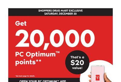 Shoppers Drug Mart (ON) Flyer December 20 to 22