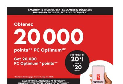 Pharmaprix Flyer December 20 to 22