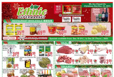 Ethnic Supermarket (Guelph) Flyer December 19 to 25