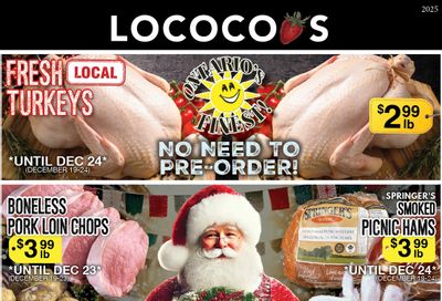 Lococo's Flyer December 19 to 24