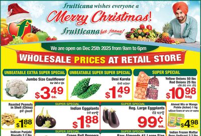 Fruiticana (Chestermere) Flyer December 19 to 24
