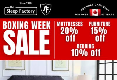 The Sleep Factory Flyer December 22 to January 18