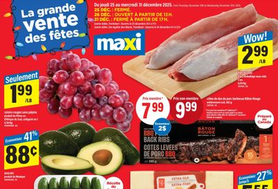 Maxi Flyer December 25 to 31