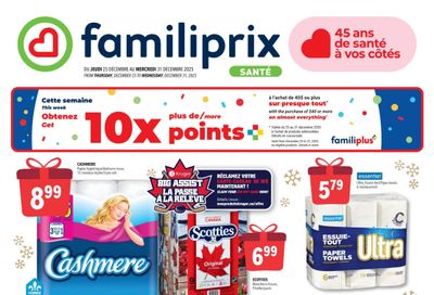 Familiprix Sante Flyer December 25 to 31