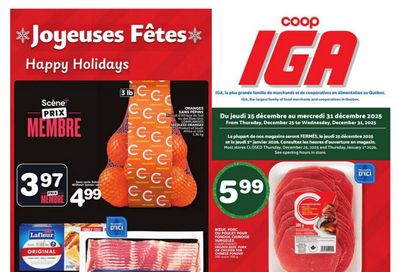 Coop IGA (QC) Flyer December 25 to 31