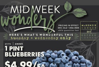 Pepper's Foods Flyer December 23 and 24