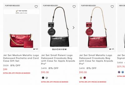 Michael Kors & Outlet Canada Boxing Week Deals & Sales: Extra 25% off Outlet Styles + More