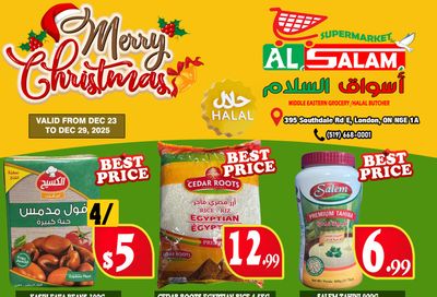 Al-Salam Supermarket Flyer December 23 to 29