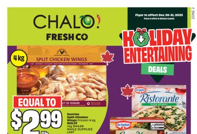 Chalo! FreshCo (West) Flyer December 26 to 31