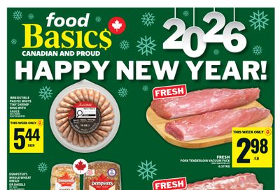 Food Basics Flyer December 26 to 31