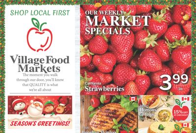 Village Food Markets Flyer December 24 to 30