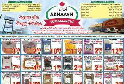 Akhavan Supermarche Flyer December 24 to 30