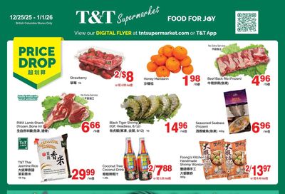 T&T Supermarket (BC) Flyer December 26 to January 1