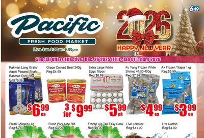Pacific Fresh Food Market (Pickering) Flyer December 26 to January 1