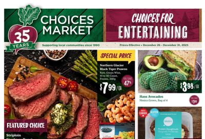 Choices Market Flyer December 26 to 31