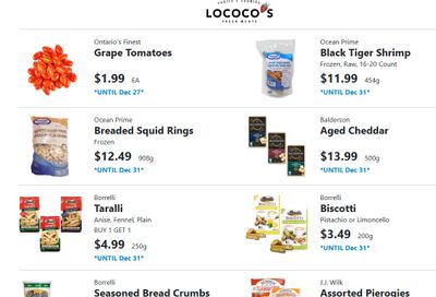 Lococo's Flyer December 26 to 31