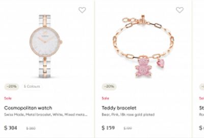 Swarovski Canada Boxing Day 2025 Deals Sale: up to 40% off Select Styles + Free Gift With A $380 Purchase