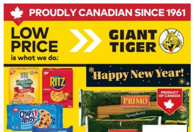 Giant Tiger Canada Flyer Deals December 31st – January 6th