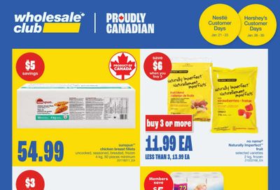 Wholesale Club (Atlantic) Flyer January 1 to 28