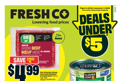 FreshCo (ON) Flyer January 1 to 7
