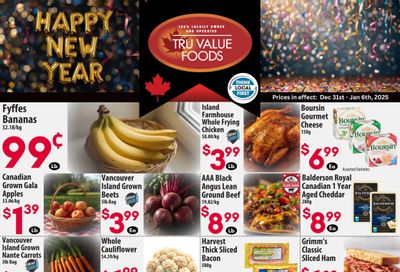 Tru Value Foods Flyer December 31 to January 6