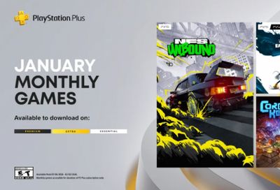 PlayStation Plus Canada January 2026 FREE Monthly Games: Need For Speed Unbound + More