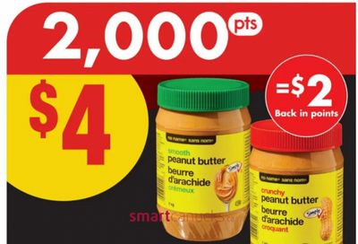 No Frills Ontario: No Name Peanut Butter $4 + 2,000 PC Optimum Points January 1st – 7th + Flyer Deals