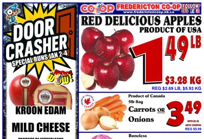 Fredericton Co-op Flyer January 2 to 7