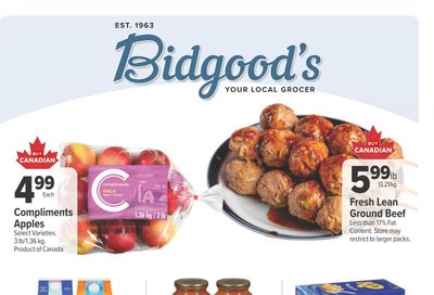 Bidgood's Flyer January 1 to 7