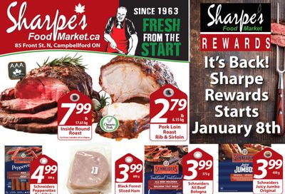 Sharpe's Food Market Flyer January 2 to 7