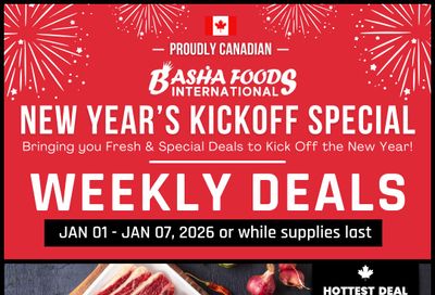 Basha Foods International Flyer January 1 to 7