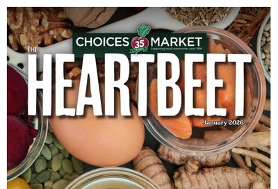 Choices Market HeartBeet Flyer January 1 to 31
